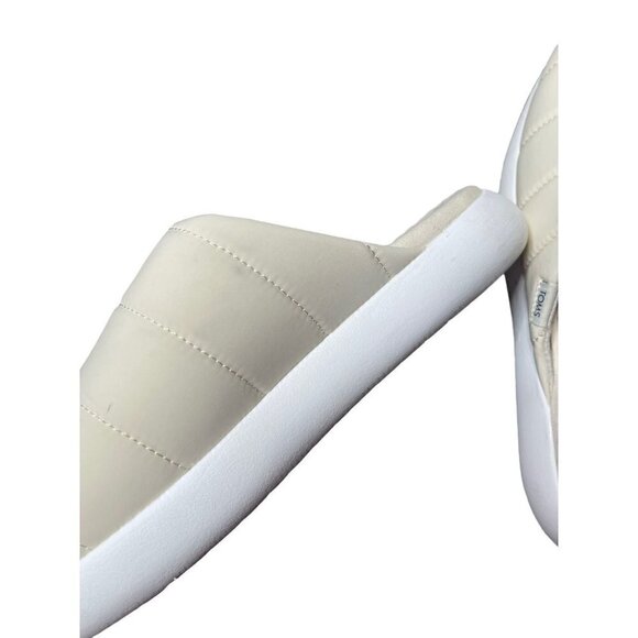 TOMS Alpargata Mallow Mule – Cream/Off-White – Size 10 - Picture 3 of 5